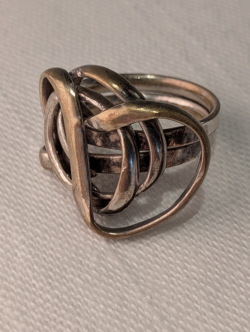 Silver Knot Ring
